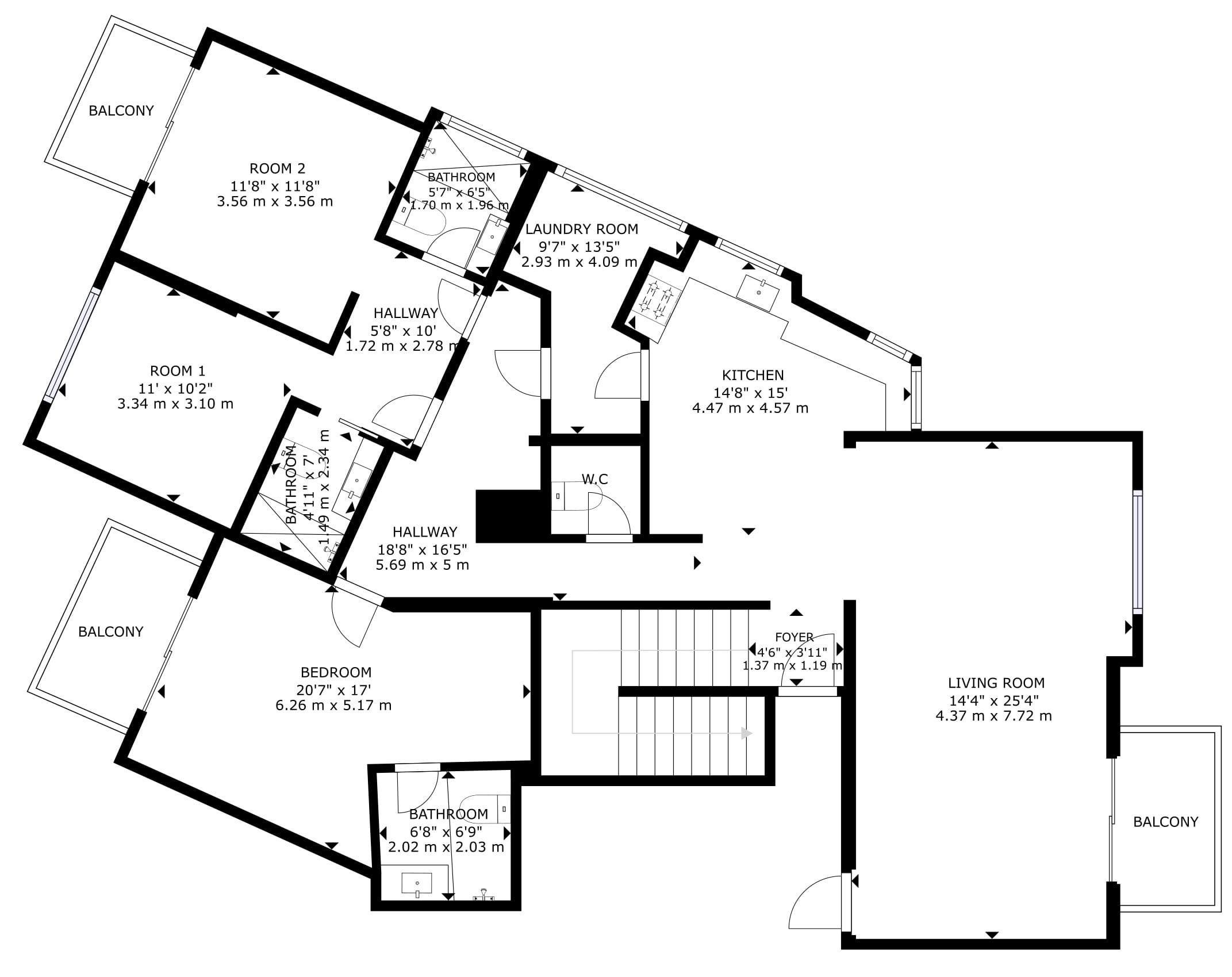 Duplex Villa Francionifloor-plans-0